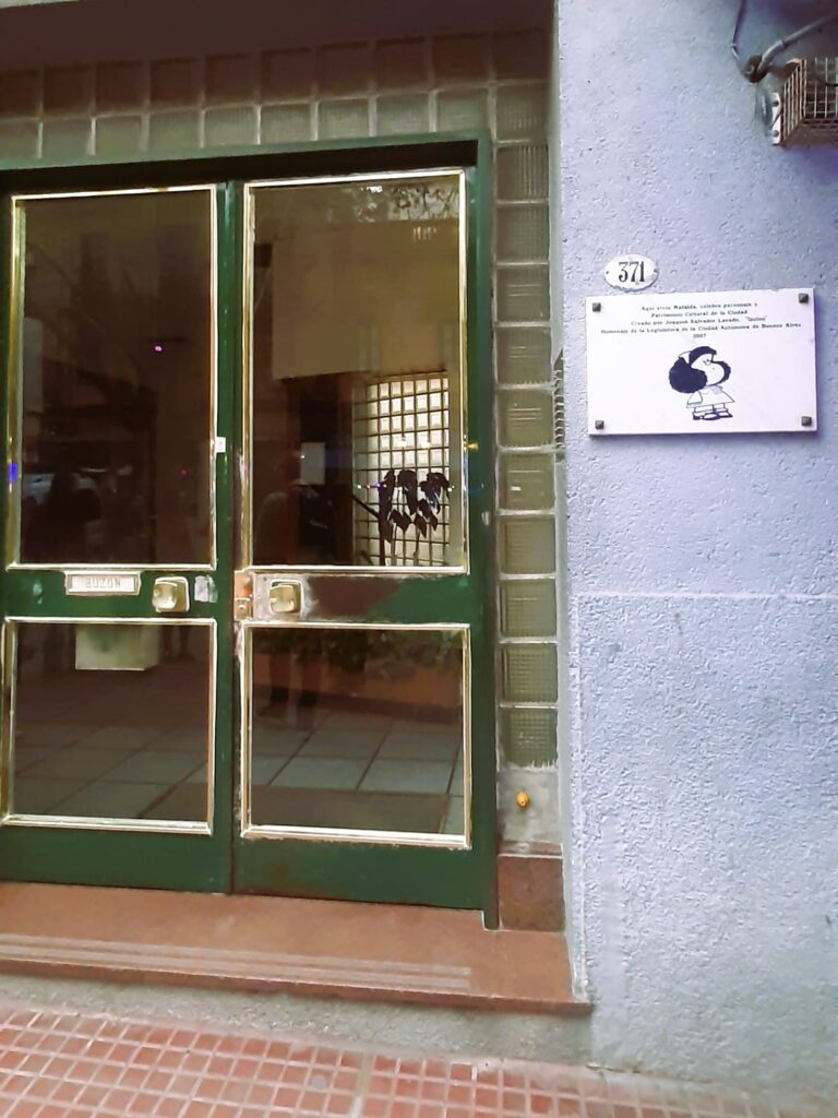 Edificio donde vivio Quino